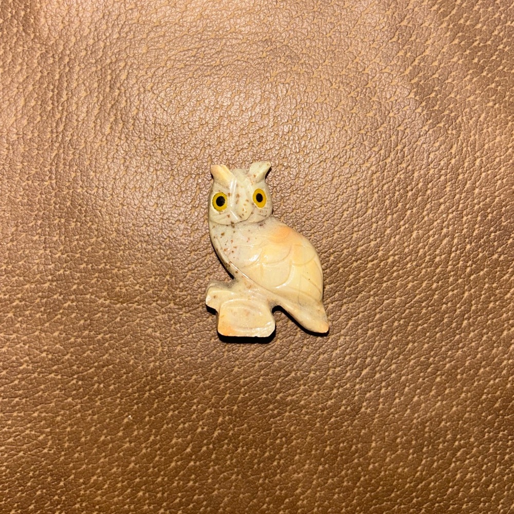 Soapstone Carved Owl